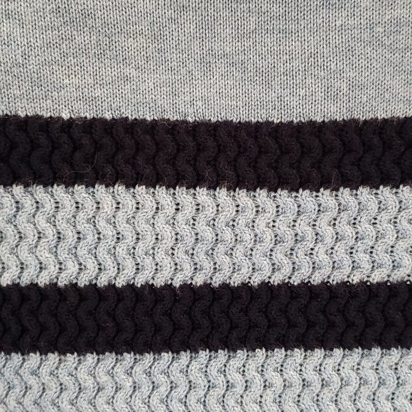 Talbots Striped Knit Sweater with Buttons - Picture 10 of 10